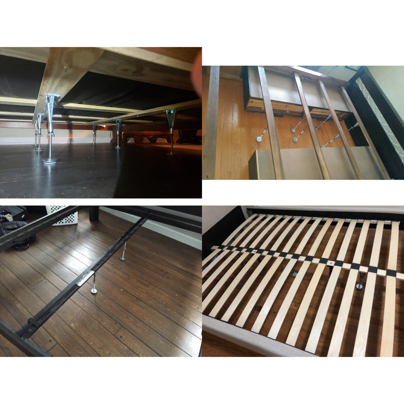 bedCLAW Unibody Adjustable Height Center Support Leg for Bed Frame